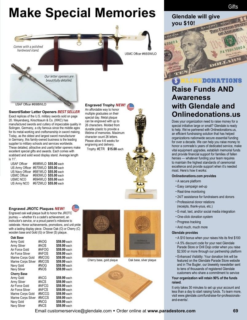 Glendale Parade Store Cadet Catalog Weekly Ad January 1 - December 31, 2026