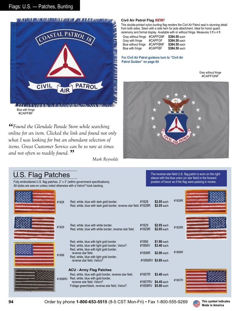 Glendale Parade Store Cadet Catalog Weekly Ad January 1 - December 31, 2026