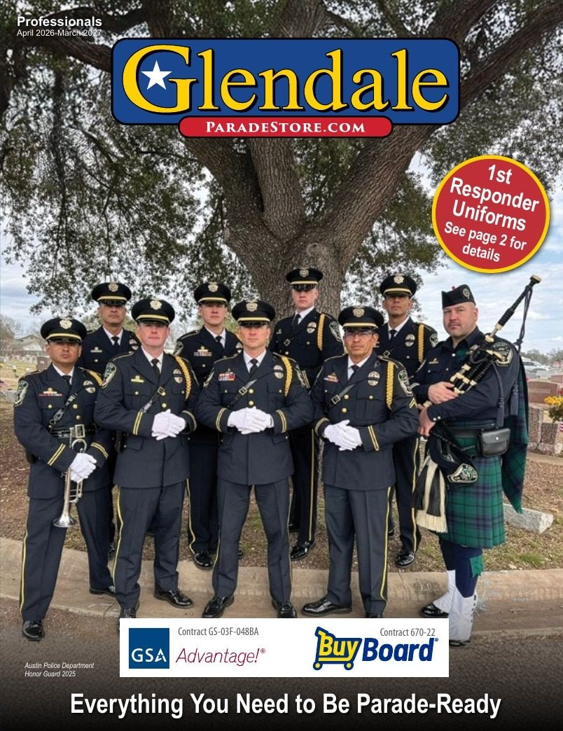 Glendale Parade Store Professional Parade Catalog Weekly Ad January 1 - December 31, 2026