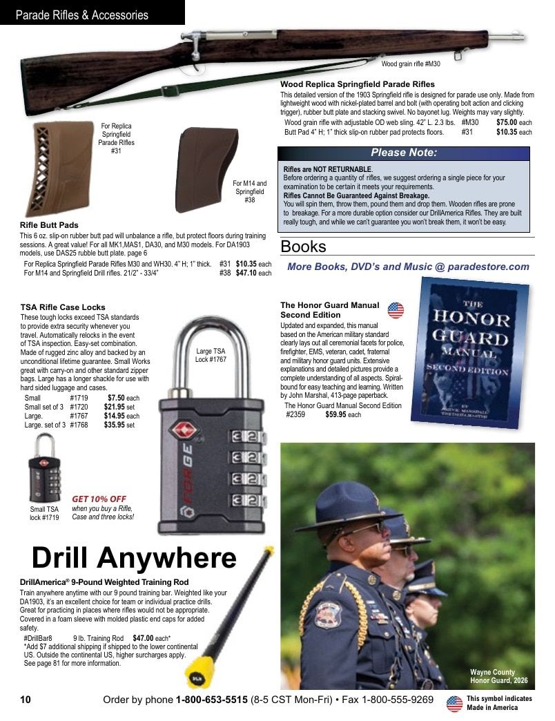 Glendale Parade Store Professional Parade Catalog Weekly Ad January 1 - December 31, 2026