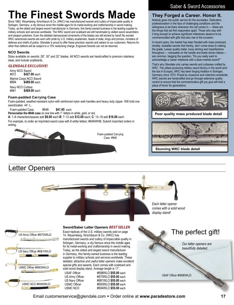 Glendale Parade Store Professional Parade Catalog Weekly Ad January 1 - December 31, 2026