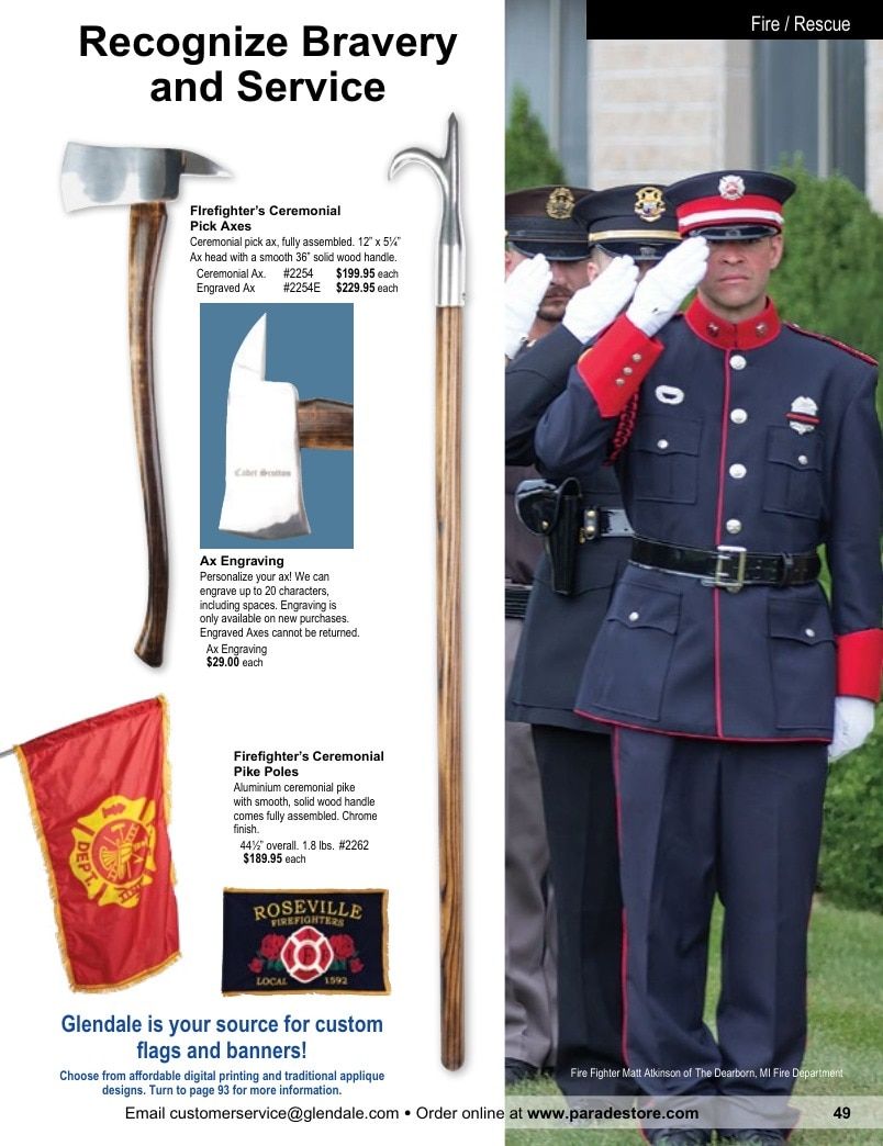 Glendale Parade Store Professional Parade Catalog Weekly Ad January 1 - December 31, 2026