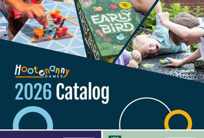 Hootenanny Games Annual Games Catalog Weekly Ad January 1 - December 31, 2026