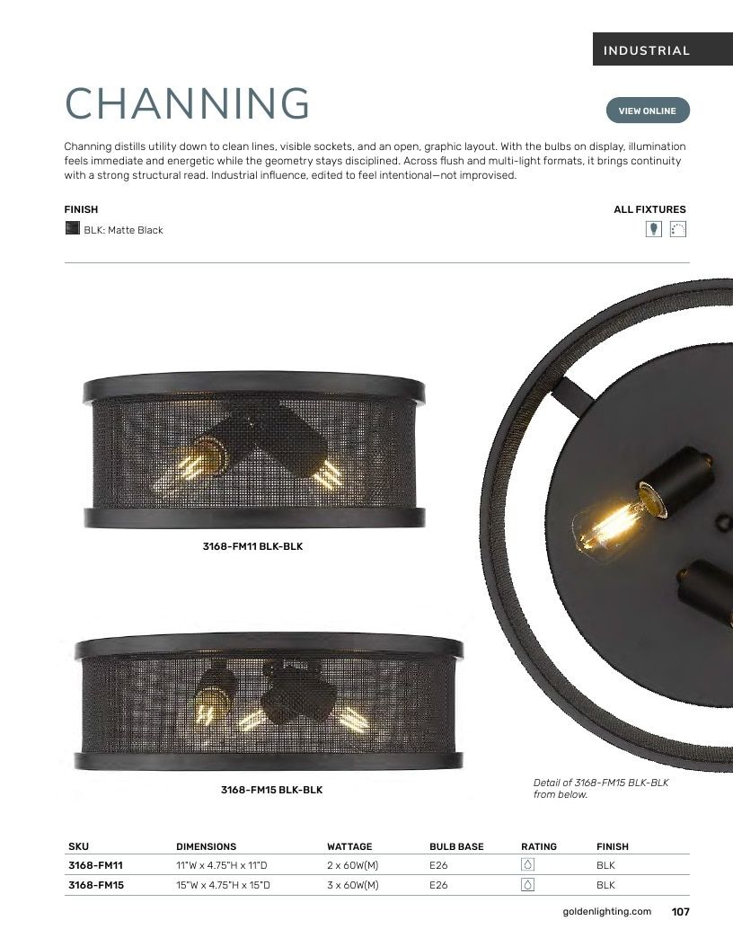 Golden Lighting Lighting Catalog Weekly Ad January 1 - December 31, 2026