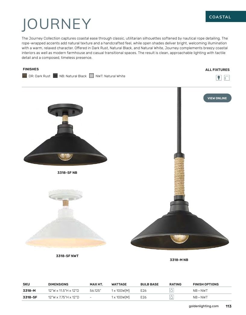 Golden Lighting Lighting Catalog Weekly Ad January 1 - December 31, 2026