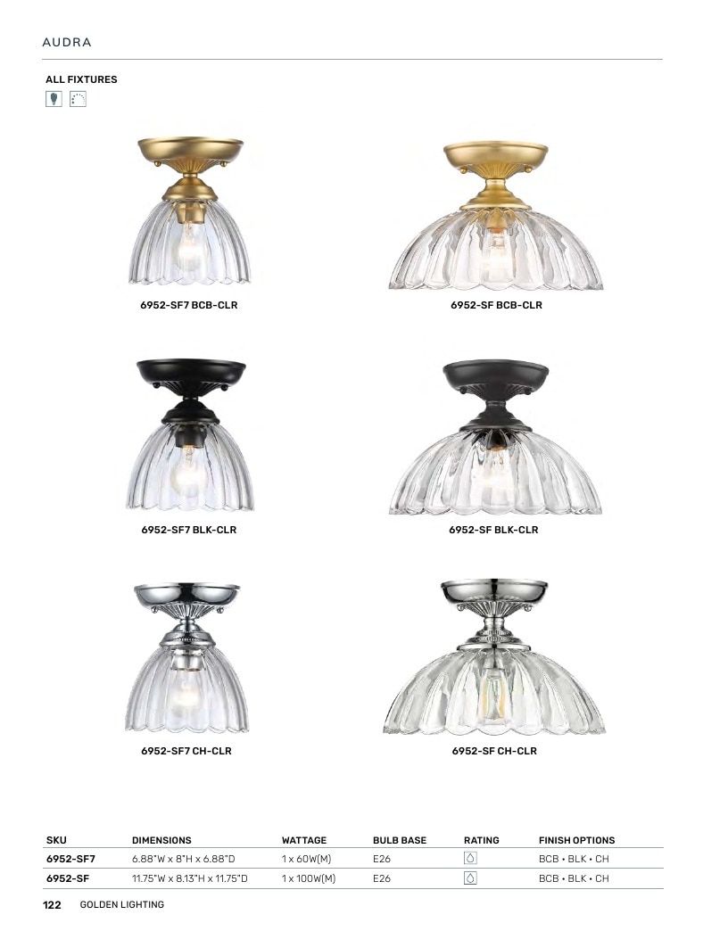 Golden Lighting Lighting Catalog Weekly Ad January 1 - December 31, 2026