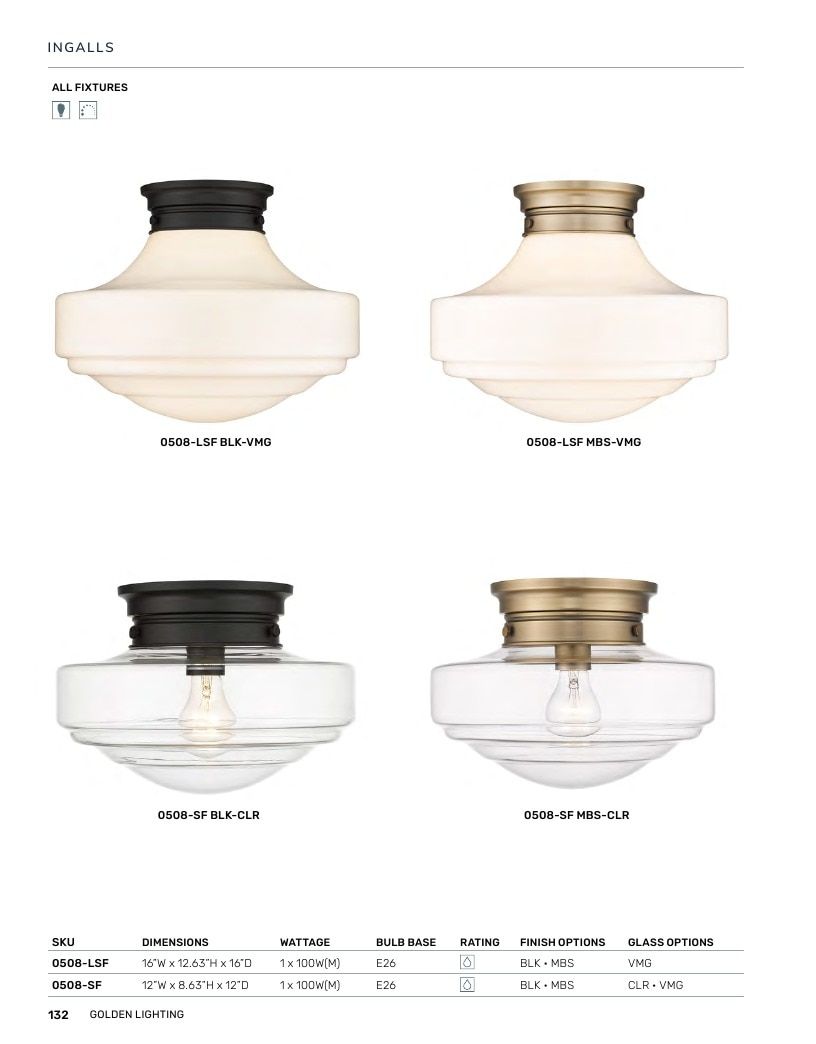 Golden Lighting Lighting Catalog Weekly Ad January 1 - December 31, 2026