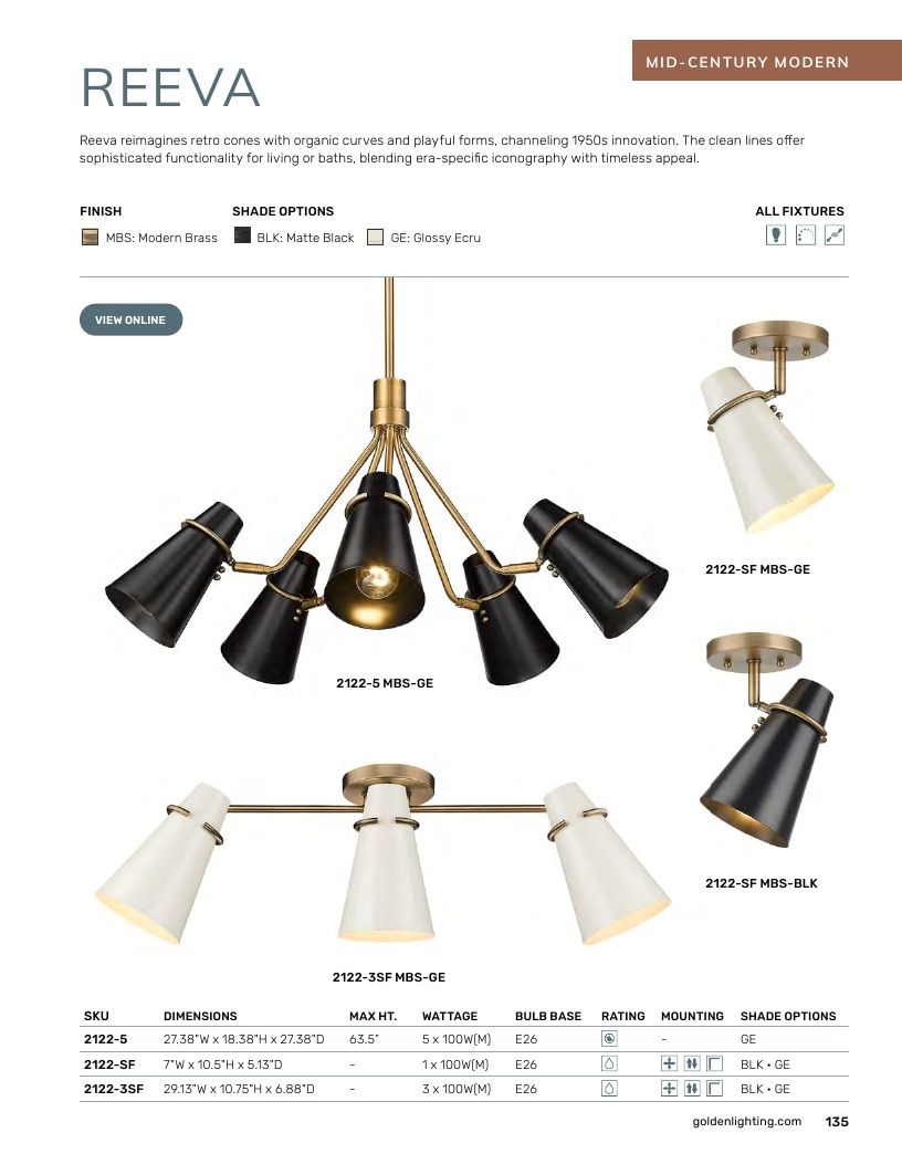 Golden Lighting Lighting Catalog Weekly Ad January 1 - December 31, 2026