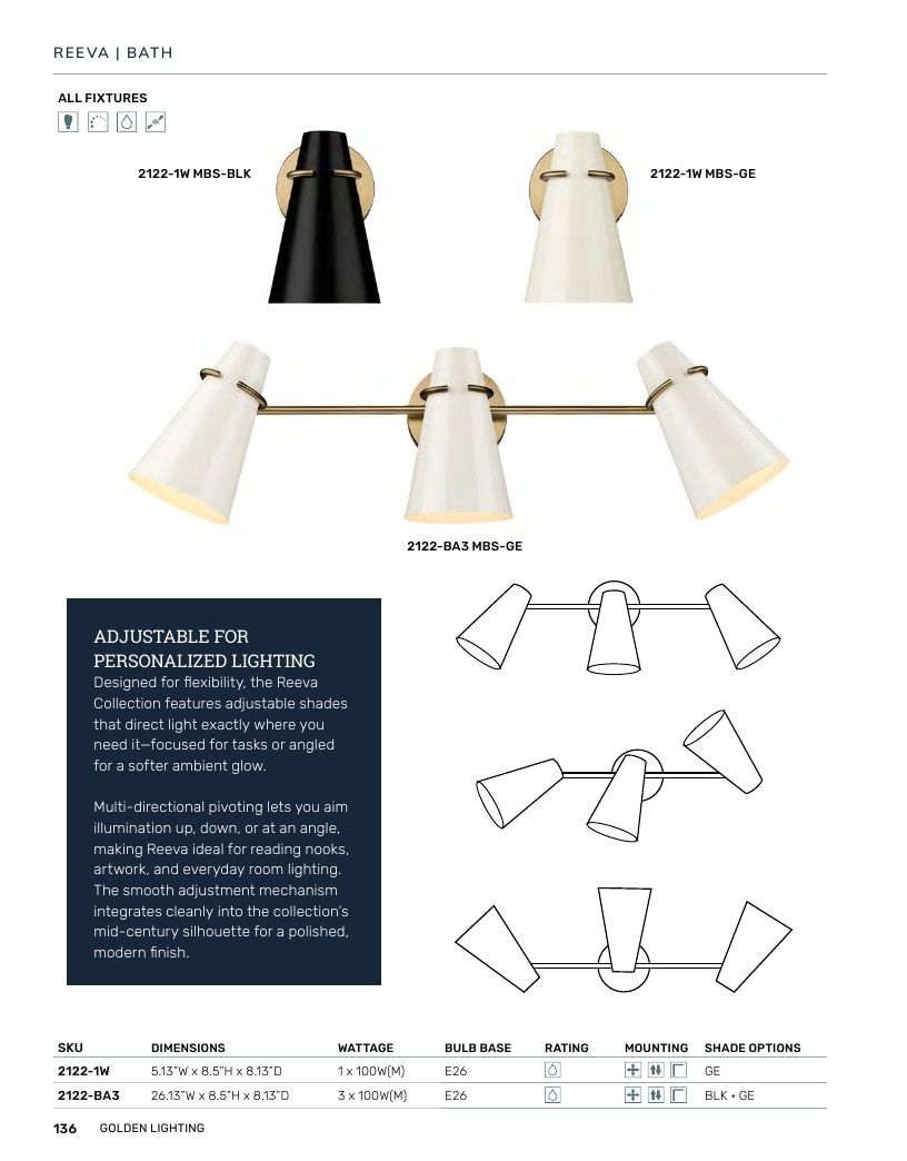 Golden Lighting Lighting Catalog Weekly Ad January 1 - December 31, 2026