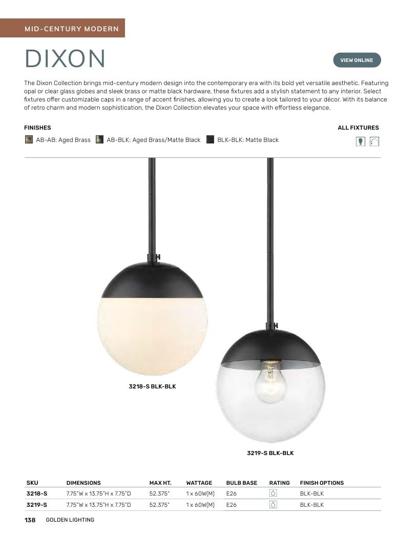 Golden Lighting Lighting Catalog Weekly Ad January 1 - December 31, 2026