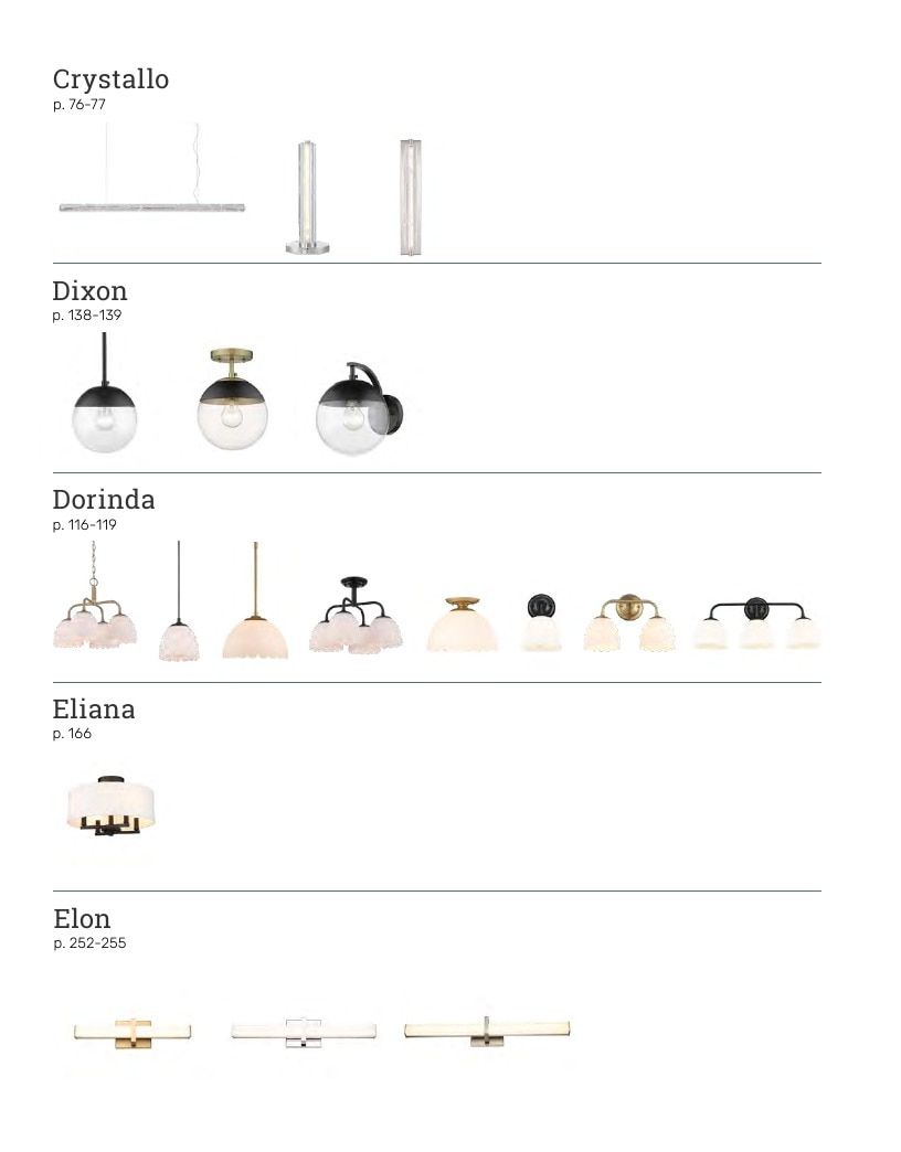 Golden Lighting Lighting Catalog Weekly Ad January 1 - December 31, 2026