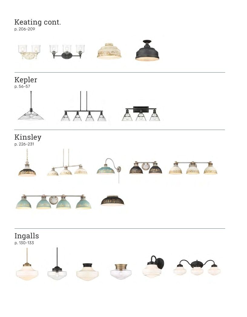 Golden Lighting Lighting Catalog Weekly Ad January 1 - December 31, 2026