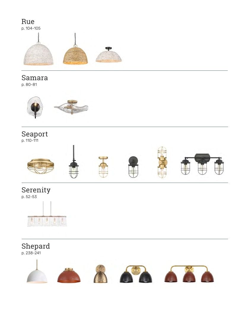 Golden Lighting Lighting Catalog Weekly Ad January 1 - December 31, 2026