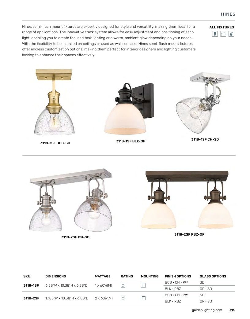 Golden Lighting Lighting Catalog Weekly Ad January 1 - December 31, 2026
