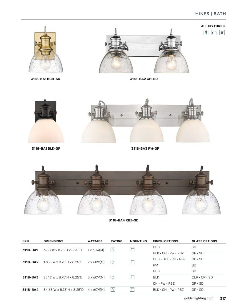 Golden Lighting Lighting Catalog Weekly Ad January 1 - December 31, 2026