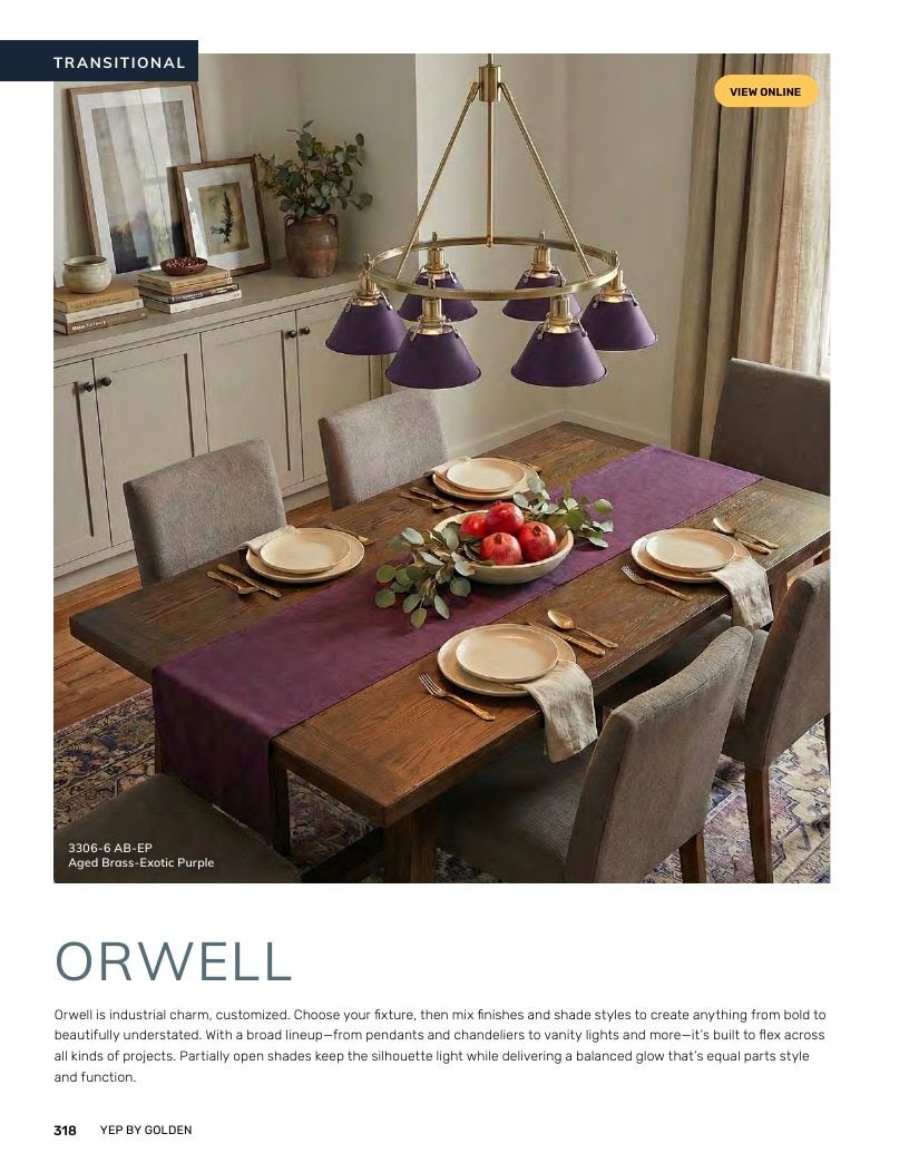 Golden Lighting Lighting Catalog Weekly Ad January 1 - December 31, 2026