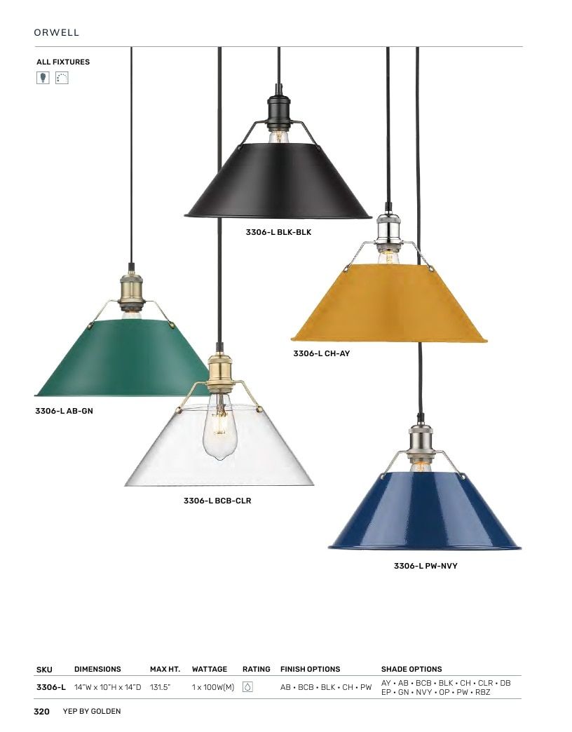 Golden Lighting Lighting Catalog Weekly Ad January 1 - December 31, 2026