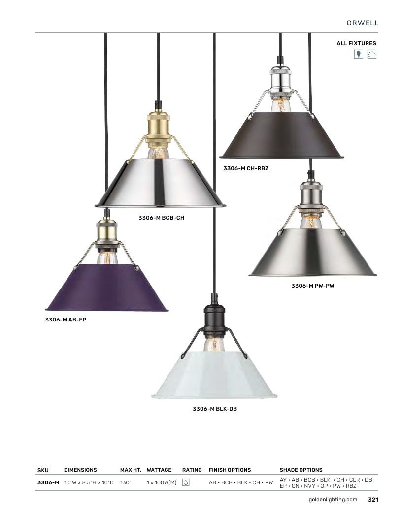 Golden Lighting Lighting Catalog Weekly Ad January 1 - December 31, 2026