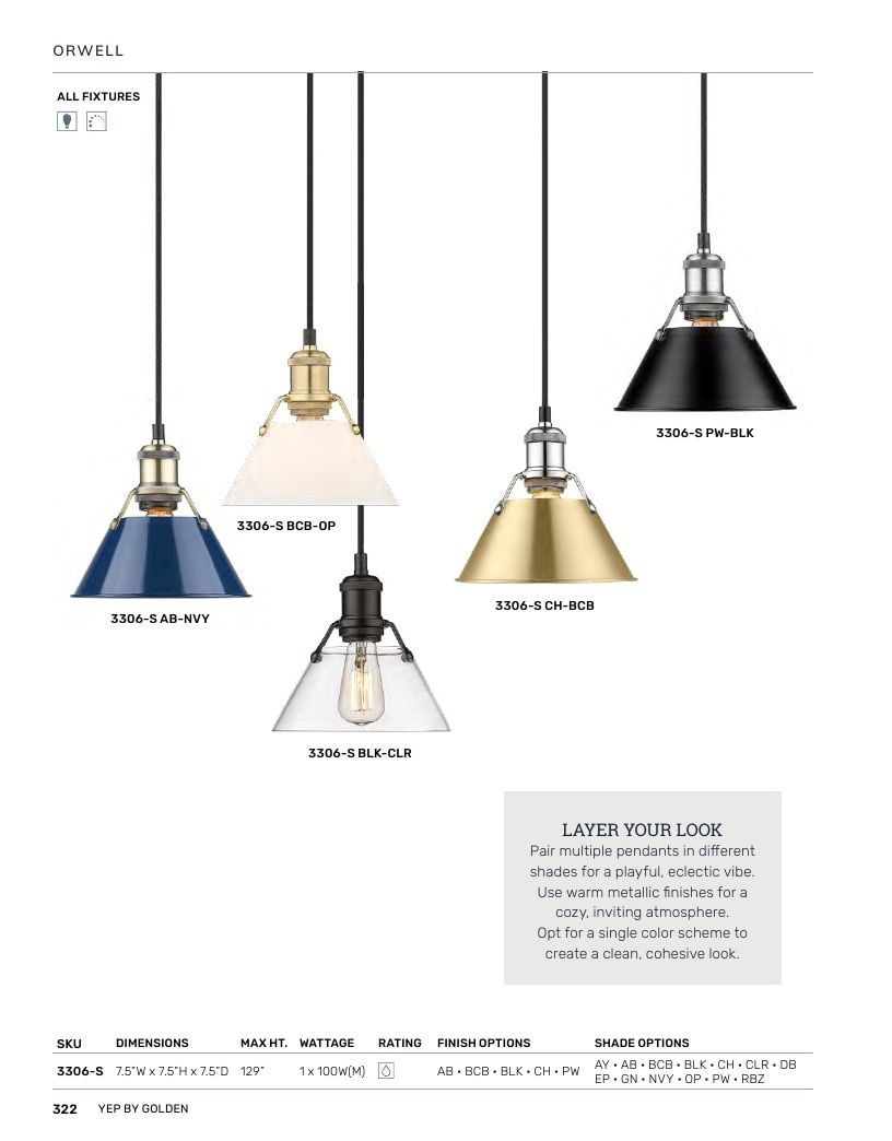 Golden Lighting Lighting Catalog Weekly Ad January 1 - December 31, 2026