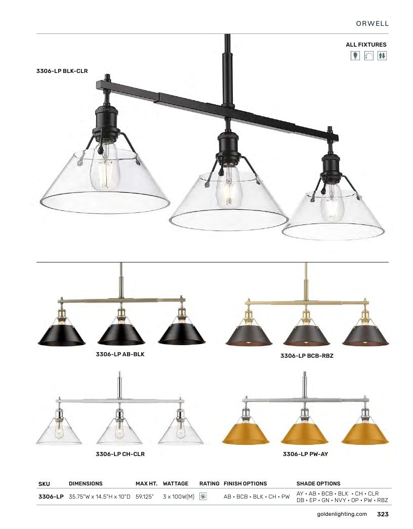 Golden Lighting Lighting Catalog Weekly Ad January 1 - December 31, 2026