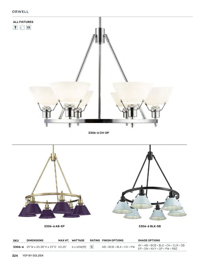 Golden Lighting Lighting Catalog Weekly Ad January 1 - December 31, 2026