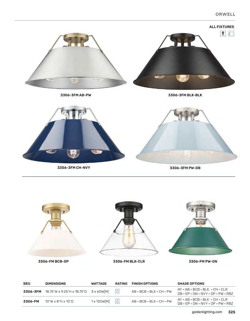 Golden Lighting Lighting Catalog Weekly Ad January 1 - December 31, 2026
