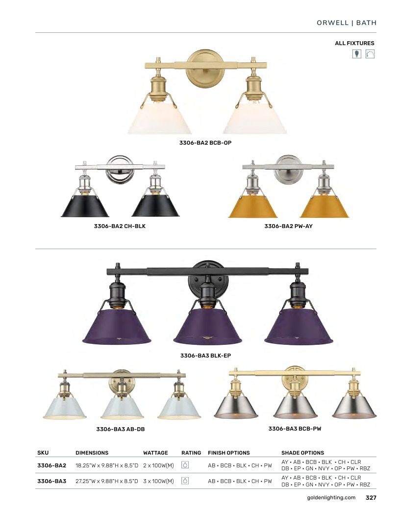 Golden Lighting Lighting Catalog Weekly Ad January 1 - December 31, 2026
