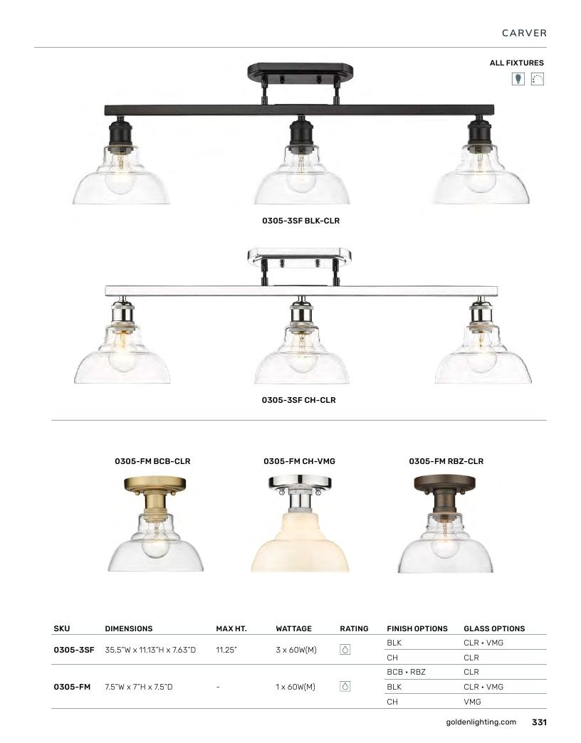 Golden Lighting Lighting Catalog Weekly Ad January 1 - December 31, 2026