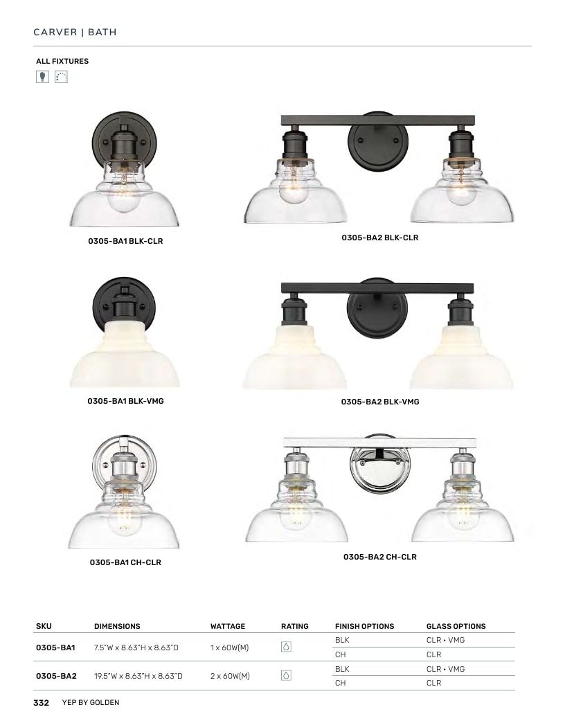 Golden Lighting Lighting Catalog Weekly Ad January 1 - December 31, 2026
