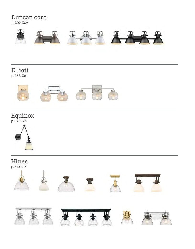 Golden Lighting Lighting Catalog Weekly Ad January 1 - December 31, 2026