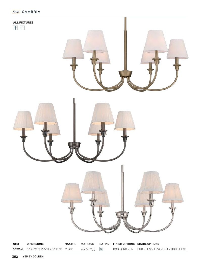 Golden Lighting Lighting Catalog Weekly Ad January 1 - December 31, 2026