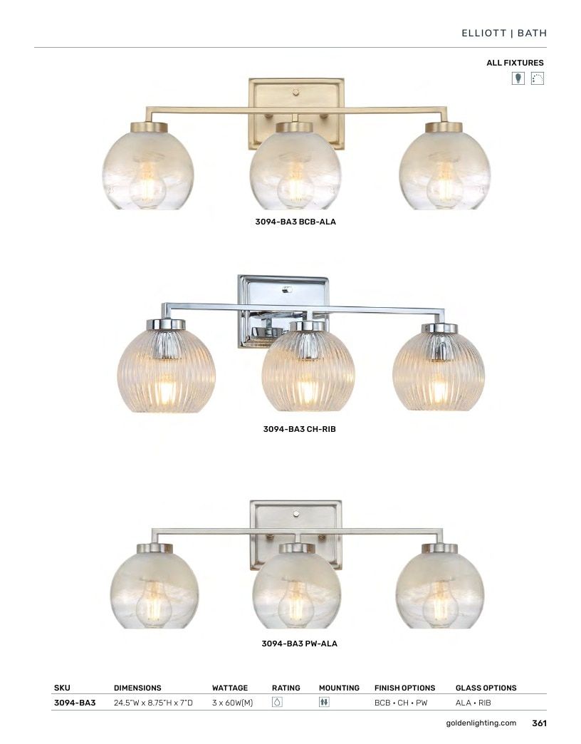 Golden Lighting Lighting Catalog Weekly Ad January 1 - December 31, 2026