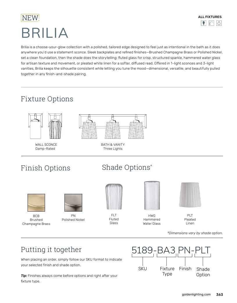 Golden Lighting Lighting Catalog Weekly Ad January 1 - December 31, 2026