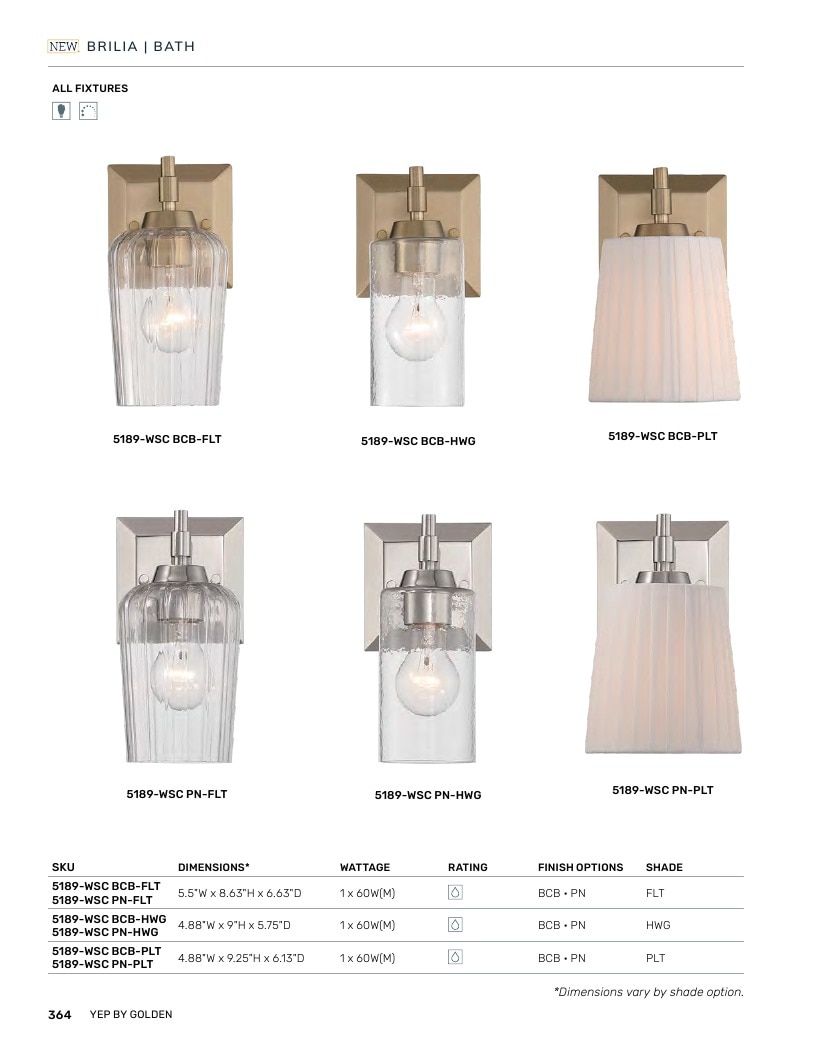 Golden Lighting Lighting Catalog Weekly Ad January 1 - December 31, 2026