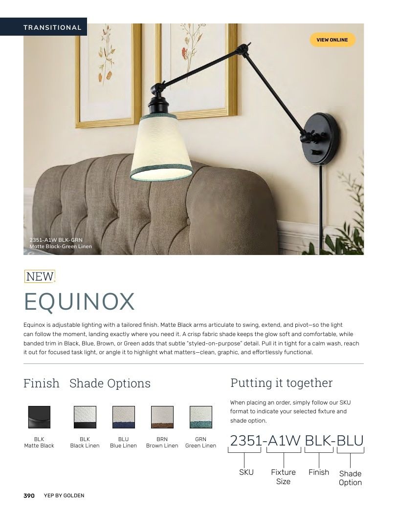 Golden Lighting Lighting Catalog Weekly Ad January 1 - December 31, 2026