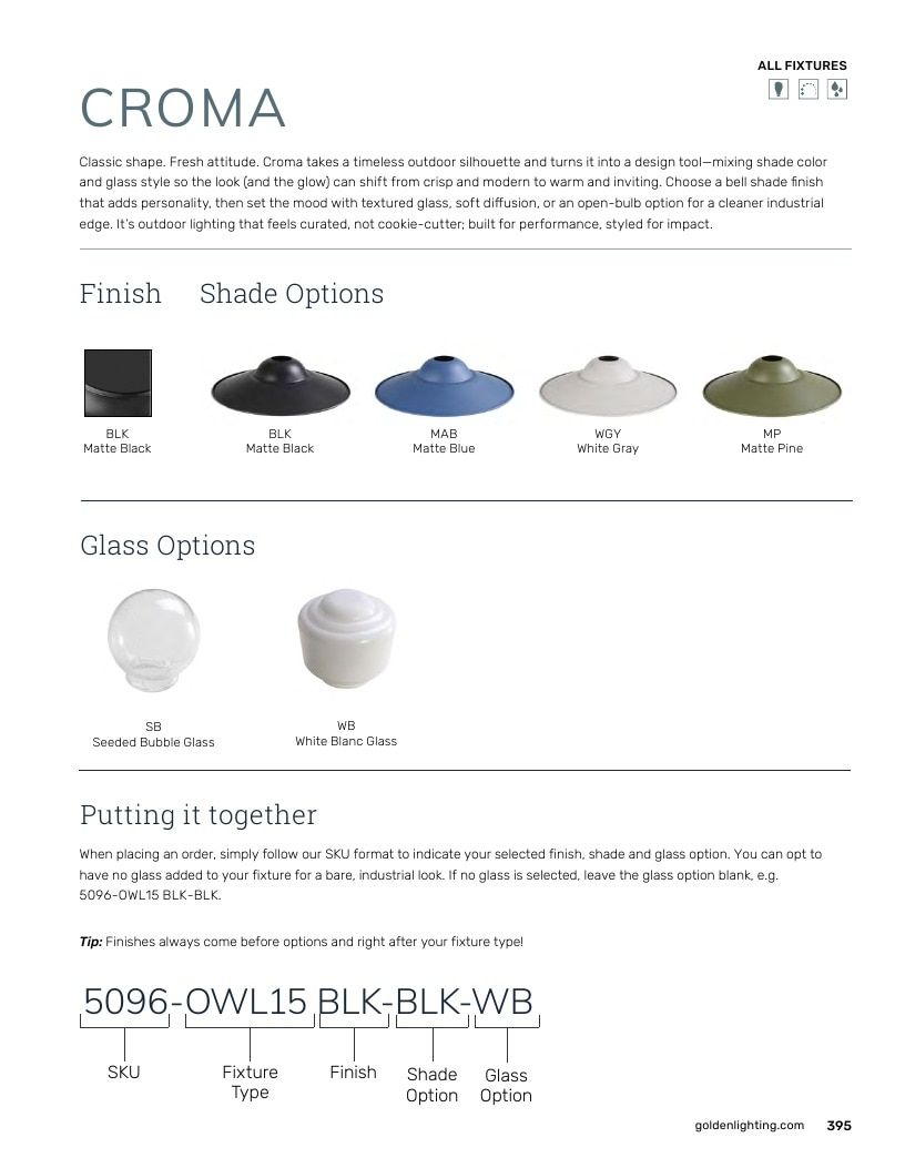 Golden Lighting Lighting Catalog Weekly Ad January 1 - December 31, 2026