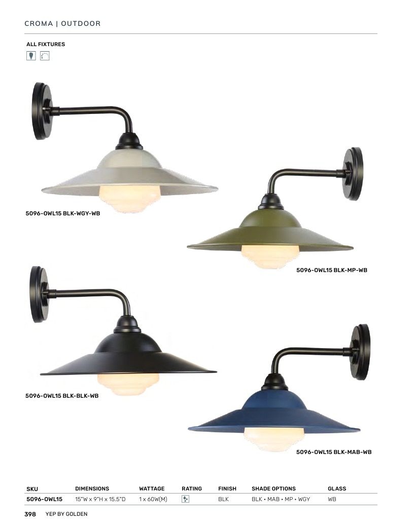 Golden Lighting Lighting Catalog Weekly Ad January 1 - December 31, 2026