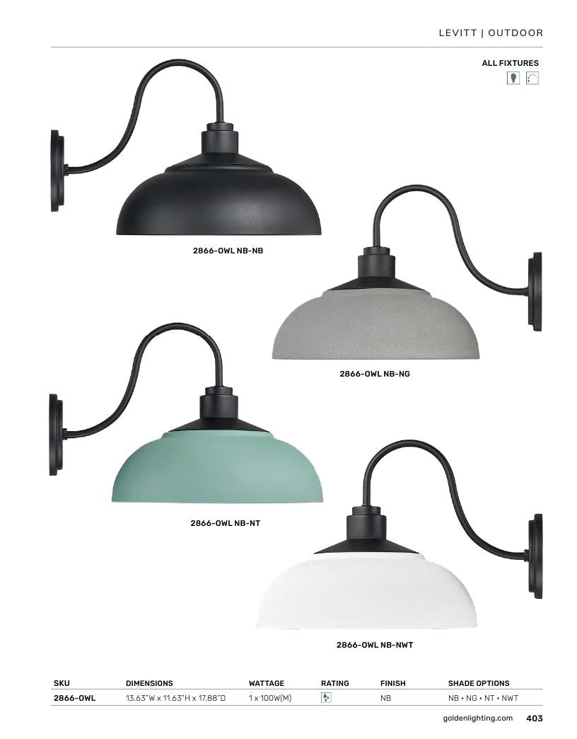 Golden Lighting Lighting Catalog Weekly Ad January 1 - December 31, 2026
