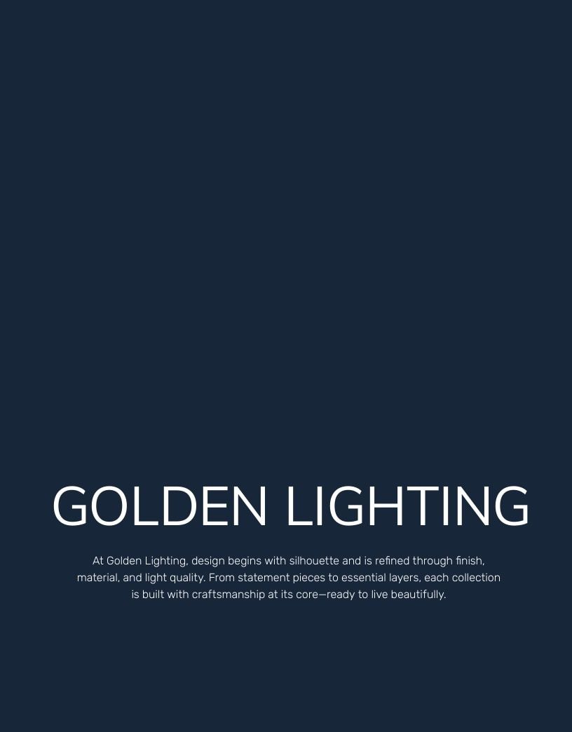 Golden Lighting Lighting Catalog Weekly Ad January 1 - December 31, 2026