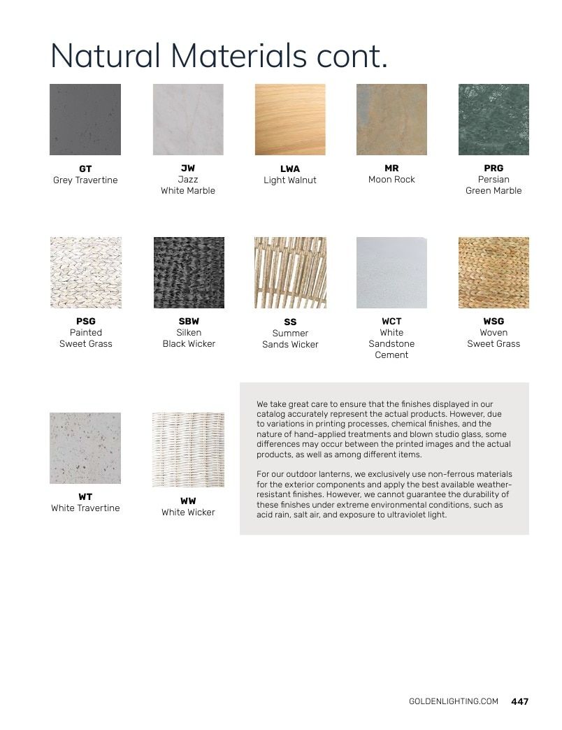 Golden Lighting Lighting Catalog Weekly Ad January 1 - December 31, 2026