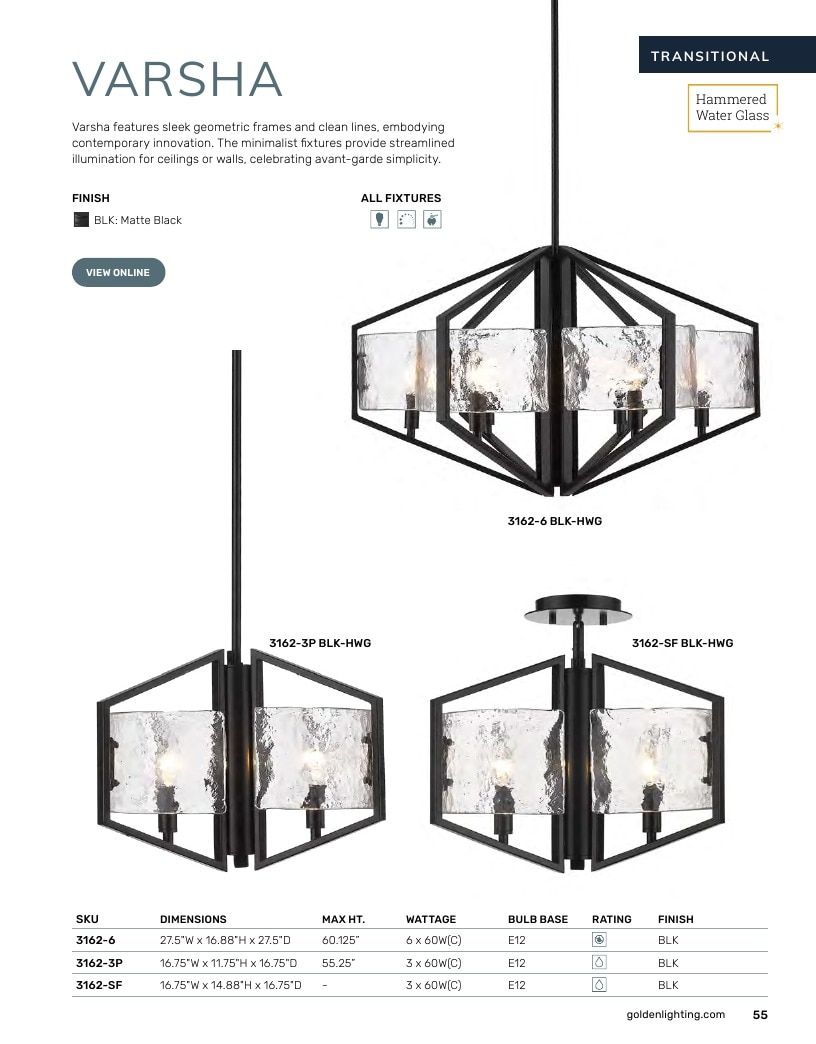 Golden Lighting Lighting Catalog Weekly Ad January 1 - December 31, 2026