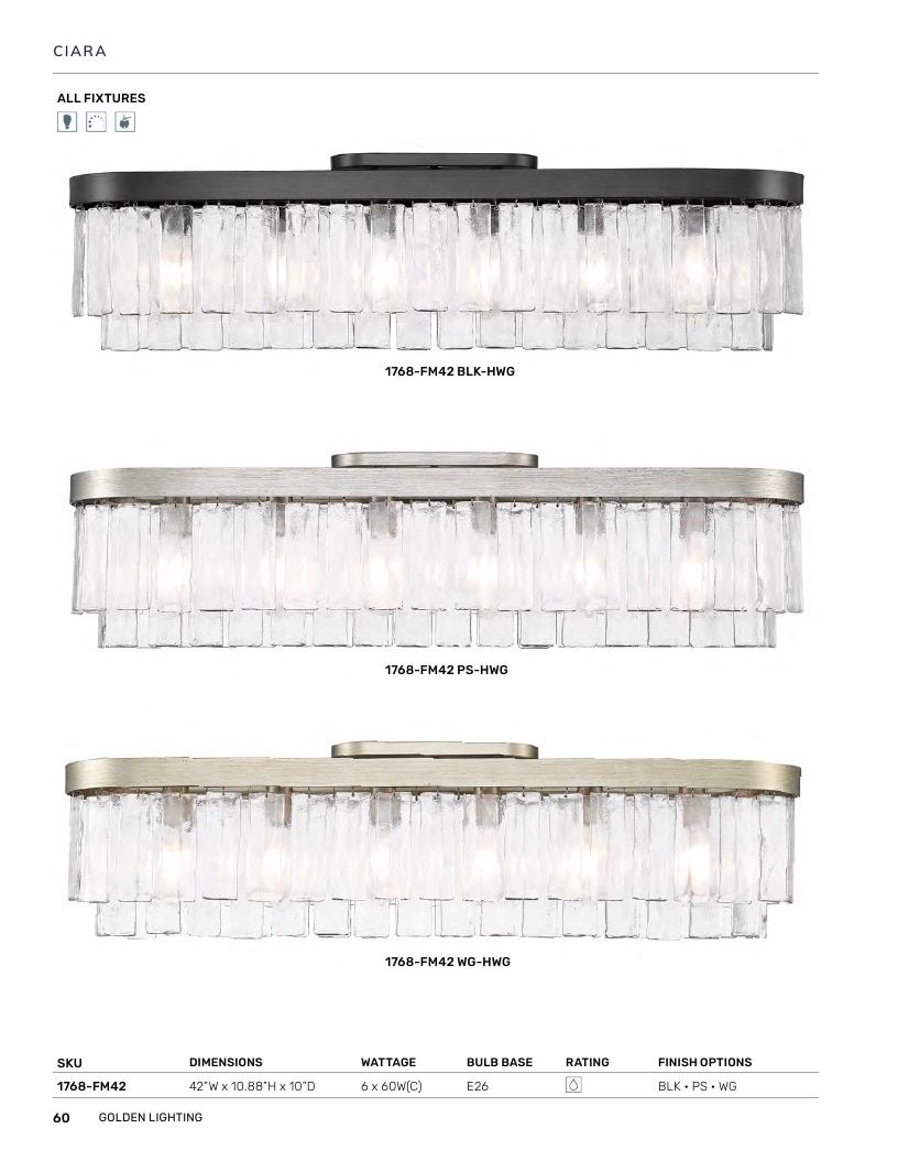 Golden Lighting Lighting Catalog Weekly Ad January 1 - December 31, 2026