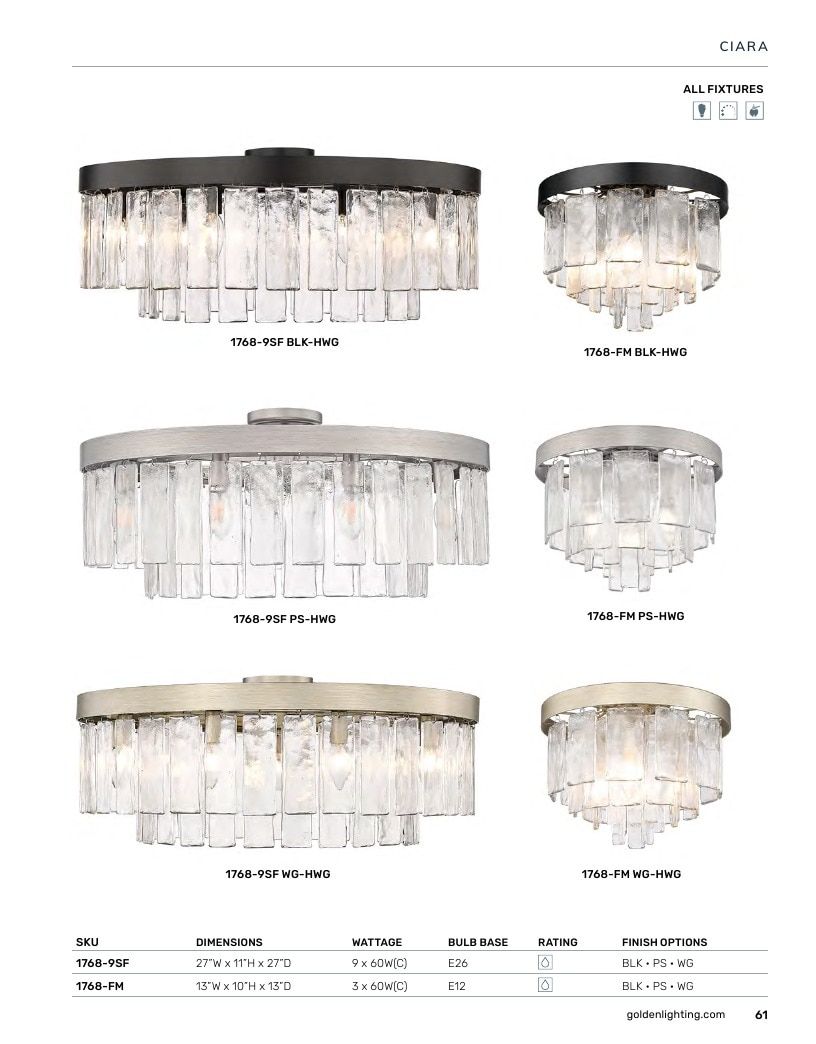Golden Lighting Lighting Catalog Weekly Ad January 1 - December 31, 2026