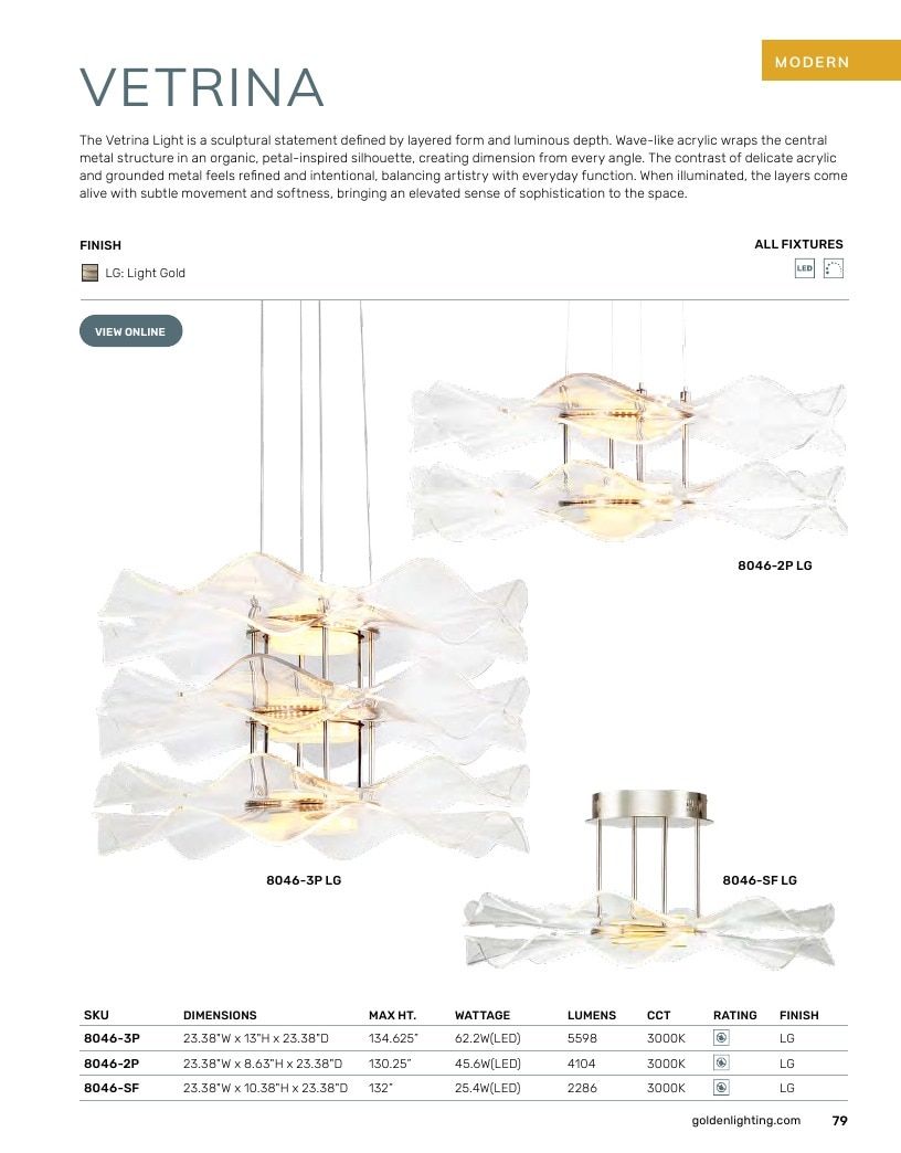 Golden Lighting Lighting Catalog Weekly Ad January 1 - December 31, 2026