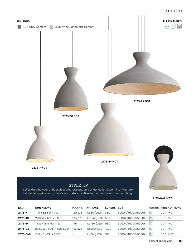 Golden Lighting Lighting Catalog Weekly Ad January 1 - December 31, 2026