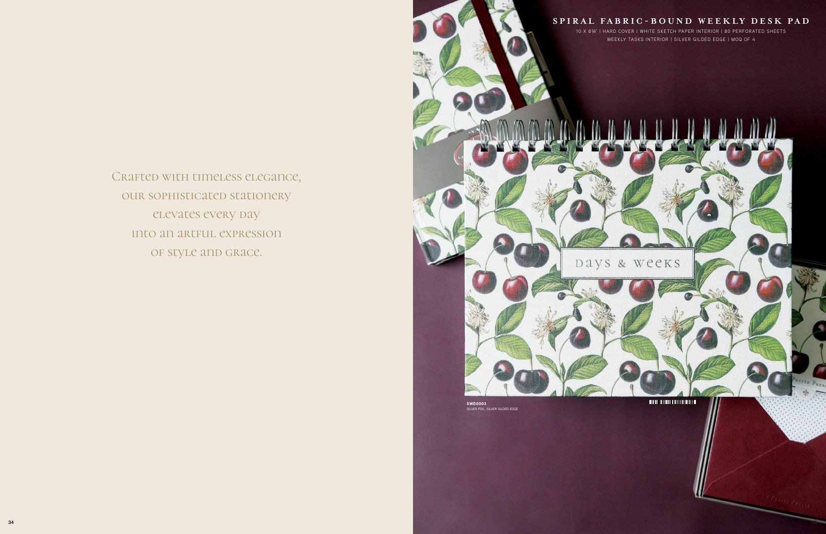 Graphique de France Annual Stationery Catalog Weekly Ad January 1 - December 31, 2026