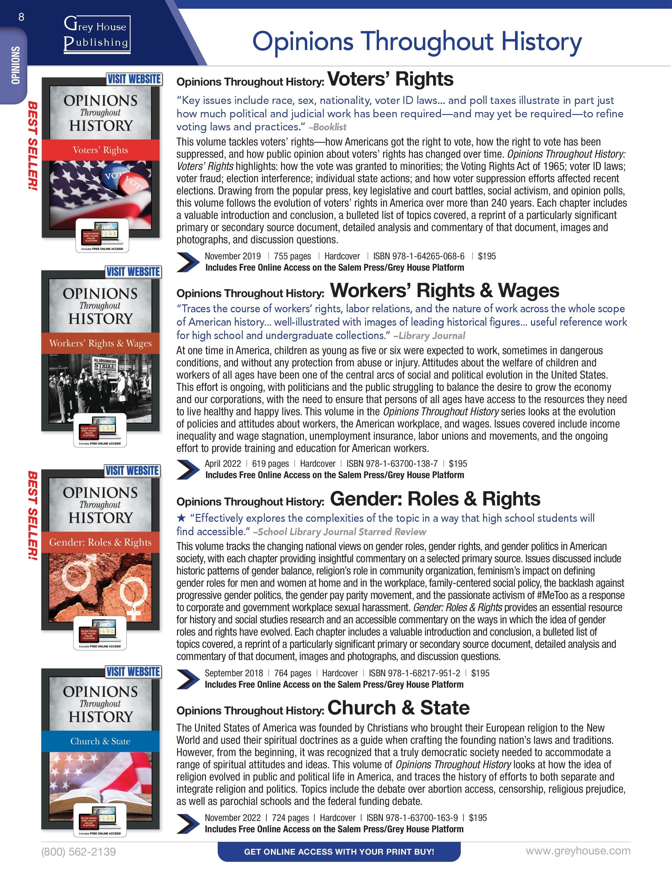 Grey House Publishing Publishing Catalog Weekly Ad January 1 - December 31, 2026