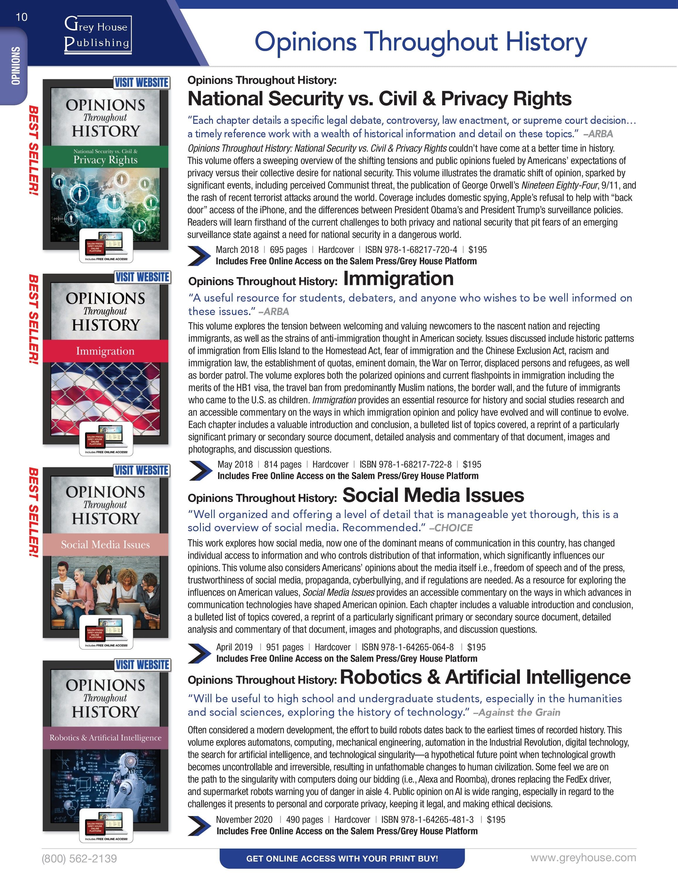 Grey House Publishing Publishing Catalog Weekly Ad January 1 - December 31, 2026