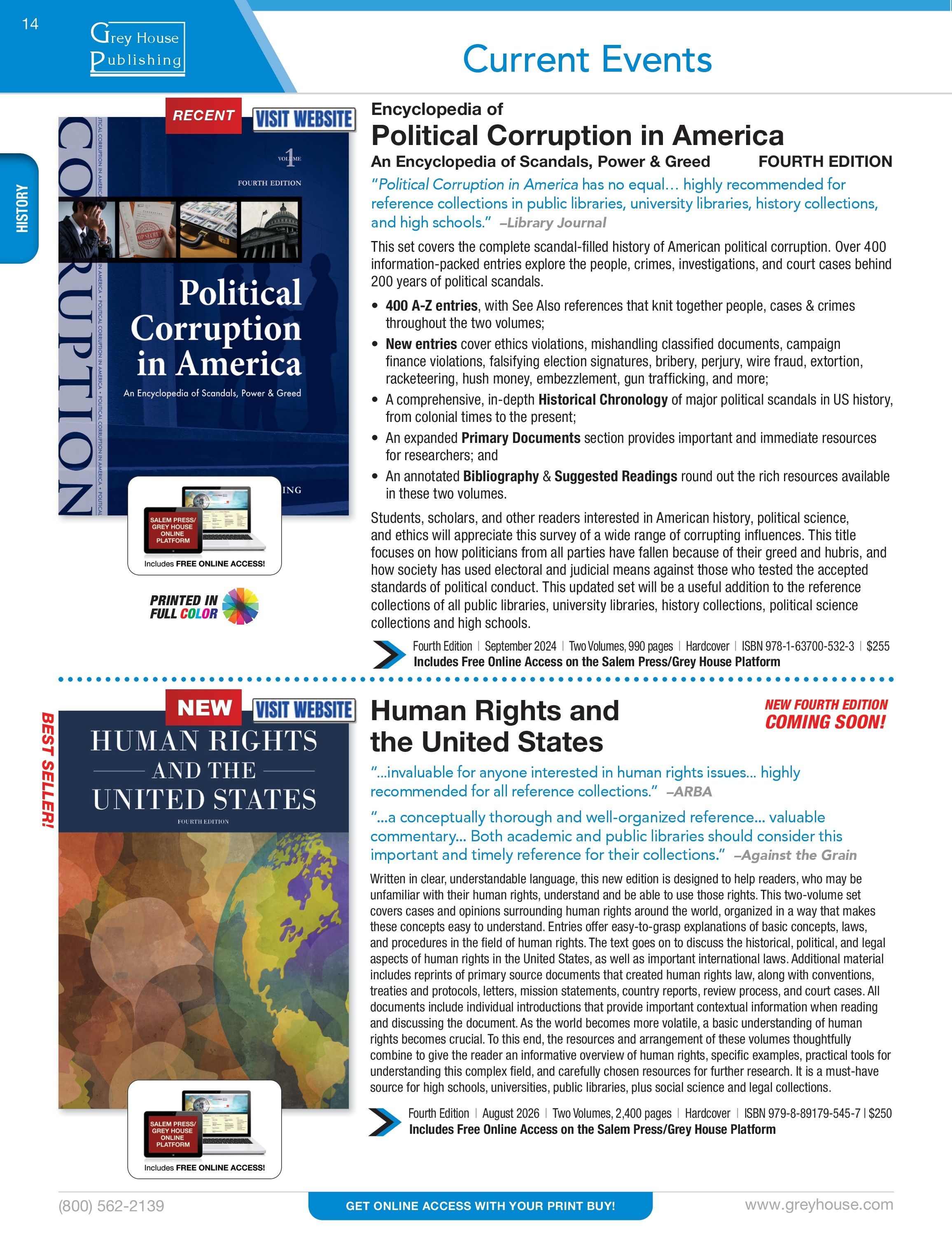 Grey House Publishing Publishing Catalog Weekly Ad January 1 - December 31, 2026