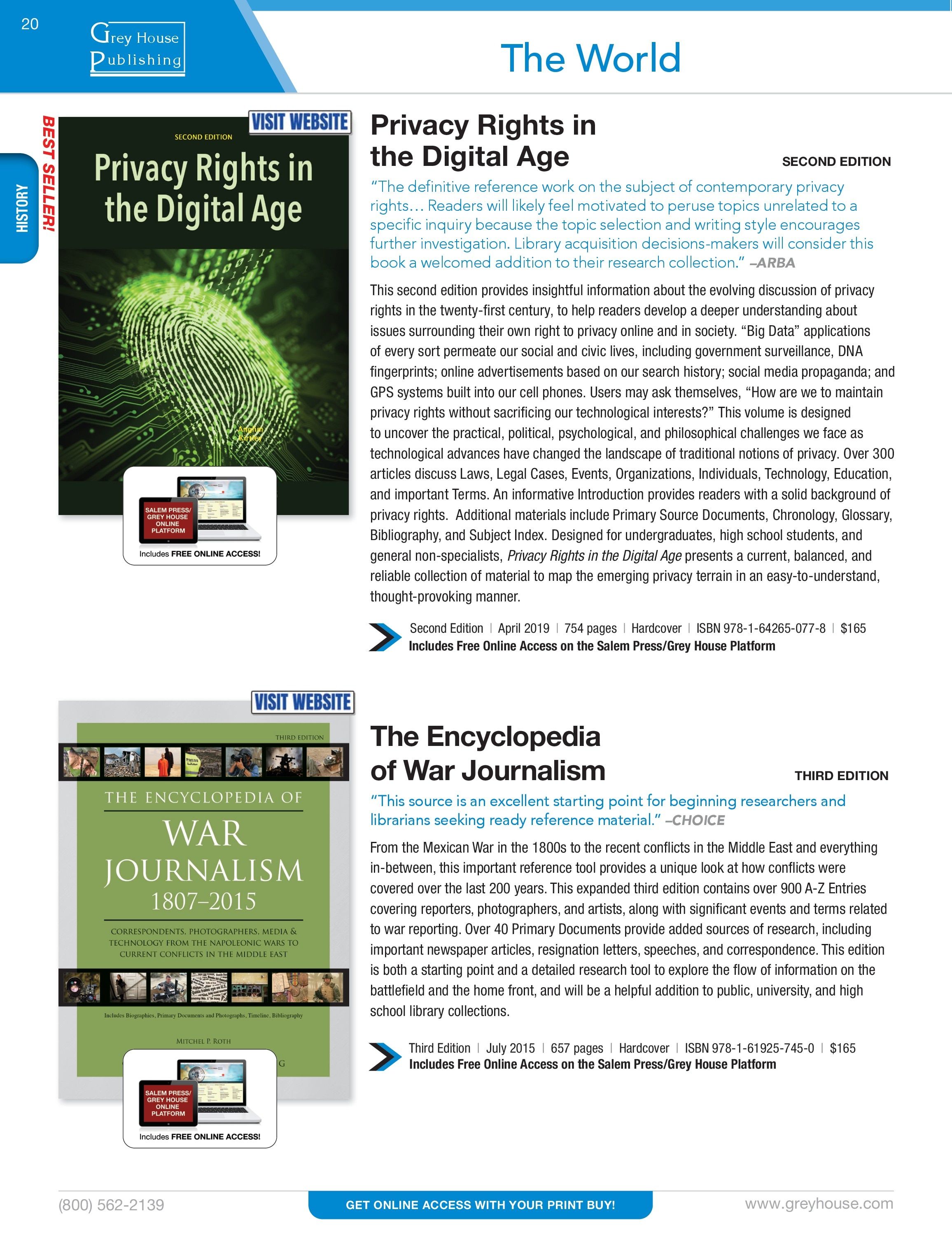 Grey House Publishing Publishing Catalog Weekly Ad January 1 - December 31, 2026